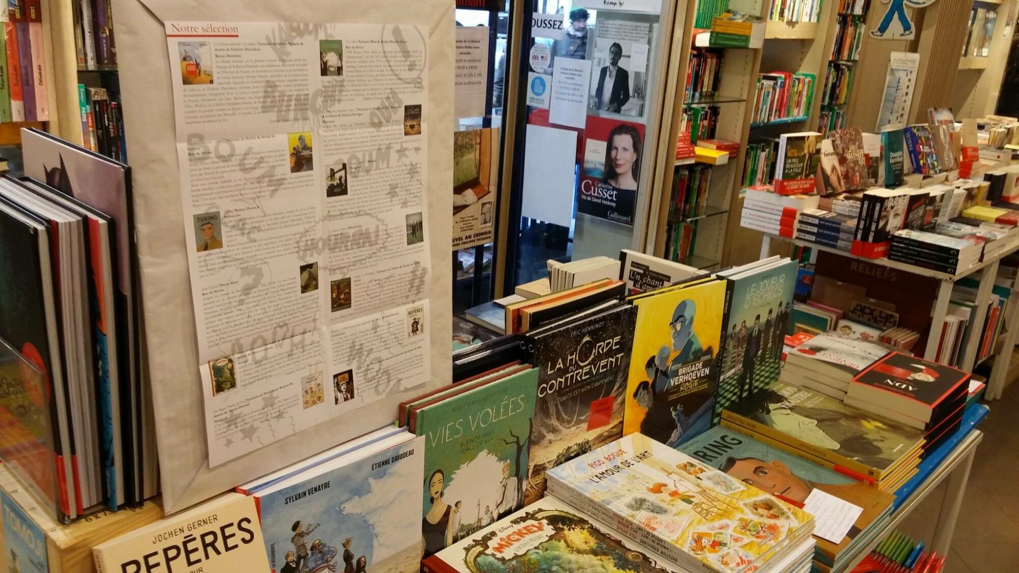 Librairie Fontaine rue de Lévis Paris 17e